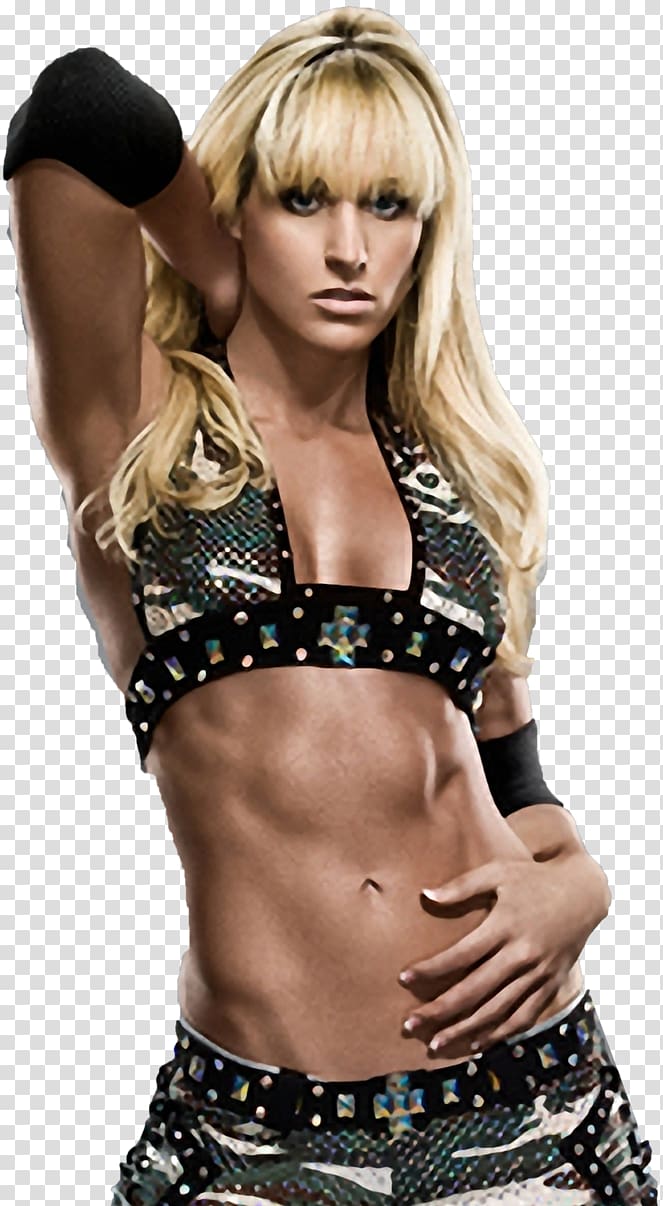 Michelle McCool Natalya WWE SmackDown vs. Raw 2008 Professional wrestling, Michelle McCool transparent background PNG clipart