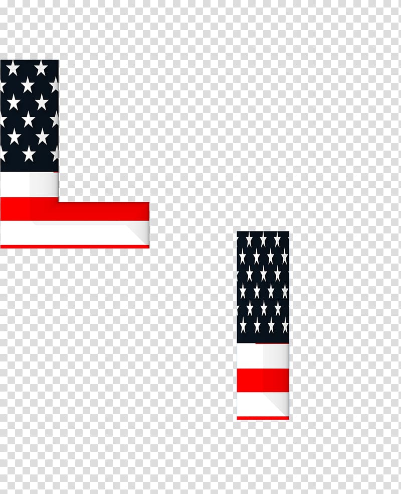 Flag of the United States Letter Alphabet, united states transparent background PNG clipart