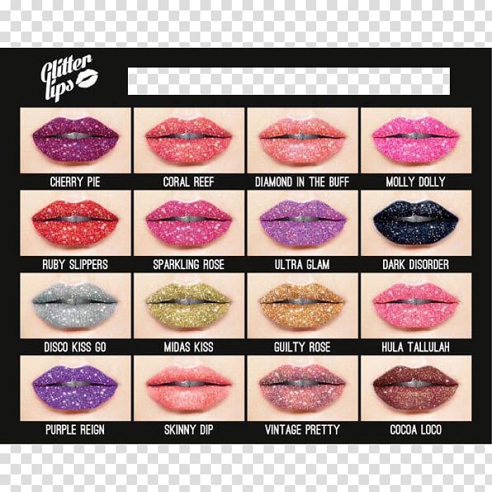 Cosmetics Lip Glitter Face Hair, Face transparent background PNG clipart