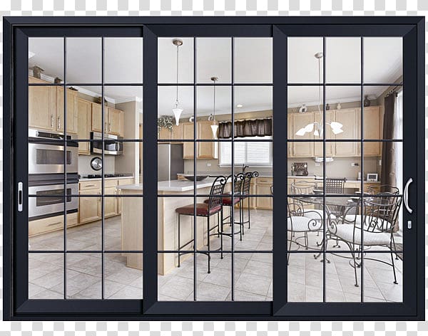 Sliding door Window, Villa door sliding door transparent background PNG clipart