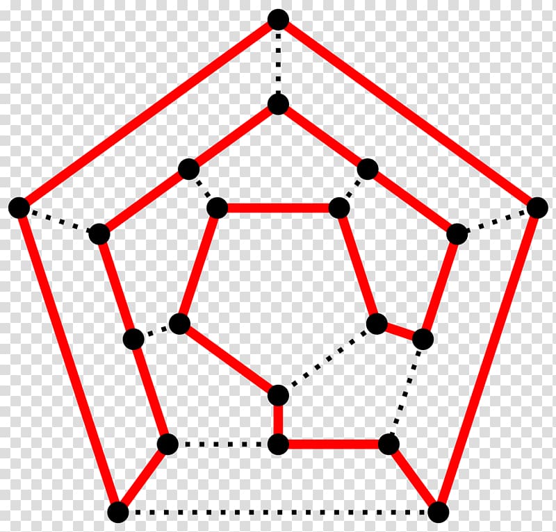 Hamiltonian path problem Vertex Travelling salesman problem, Mathematics transparent background PNG clipart