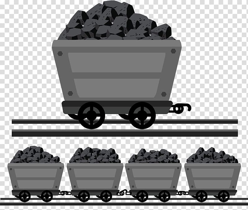 Coal mining Coal mining Anthracite, Coal mine truck transparent background PNG clipart