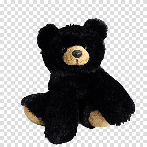 black and brown teddy bear