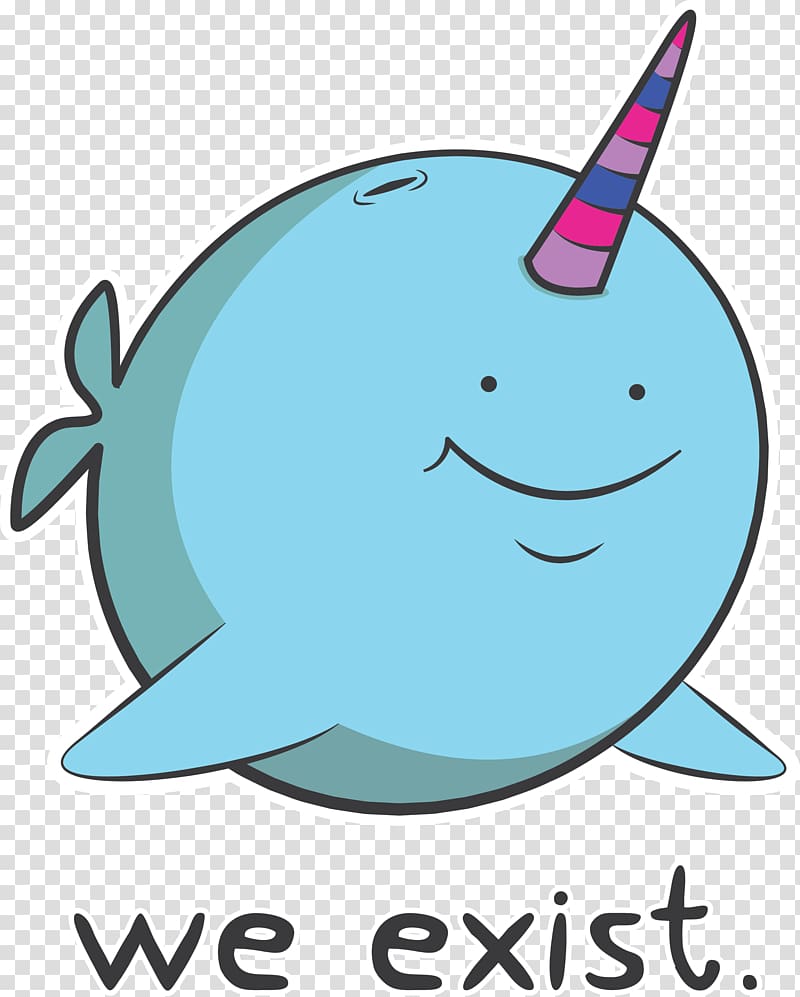 Arctic Narwhal Cuteness Unicorn Drawing, others transparent background PNG clipart
