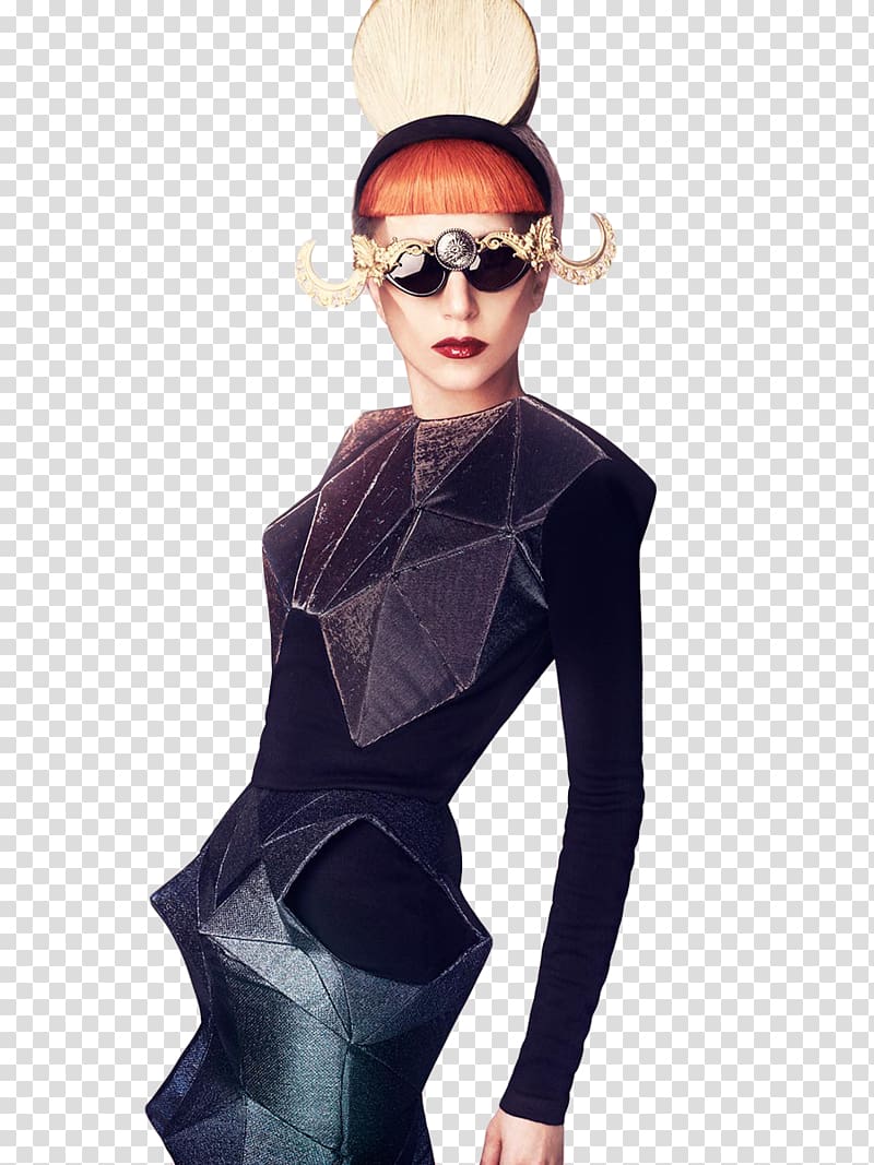 Lady Gaga Madame Figaro grapher Magazine, lady transparent background PNG clipart