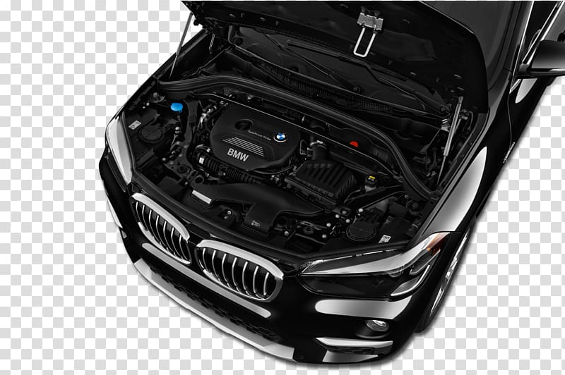 Car 2017 BMW X1 xDrive28i SUV Mini E, engine transparent background PNG clipart