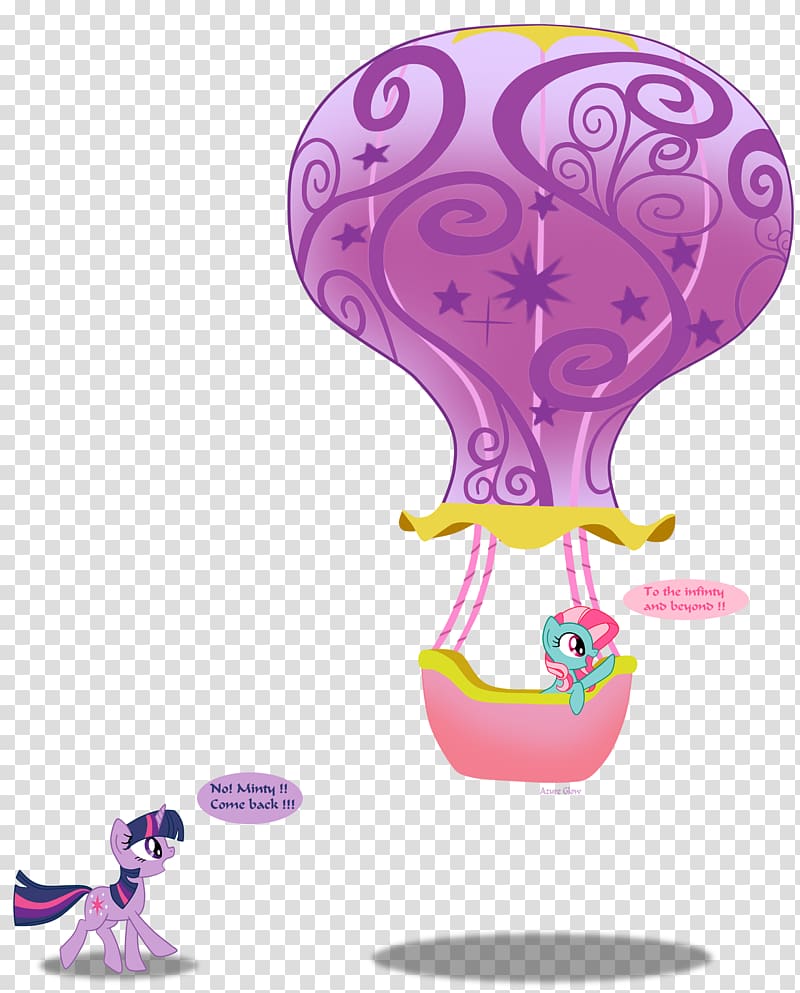My Little Pony Hot air balloon , cartoon sit hot air balloon easter rabbit transparent background PNG clipart