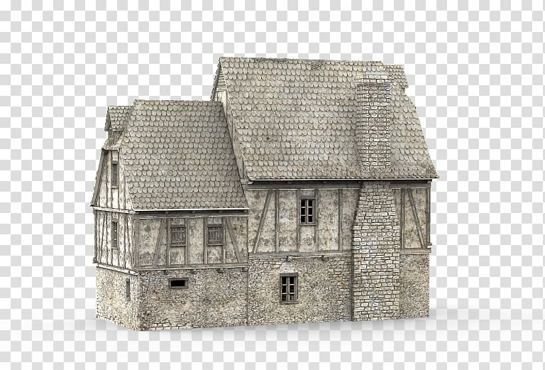 Middle Ages House Medieval architecture Property Building, Castle Scenery Terrain transparent background PNG clipart