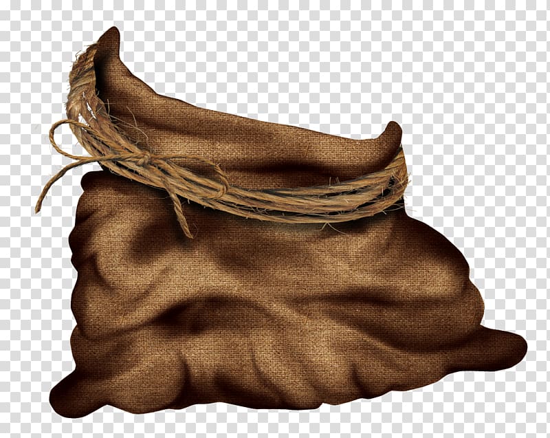 Gunny sack Gift Bag , Sacks rope transparent background PNG clipart