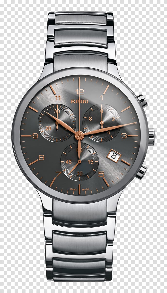 Rado Centrix Automatic watch Jewellery, watch transparent background PNG clipart