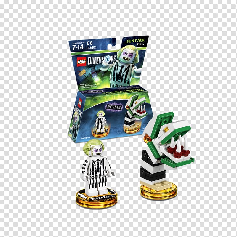 Lego Dimensions Beetlejuice Toy Video game, others transparent background PNG clipart