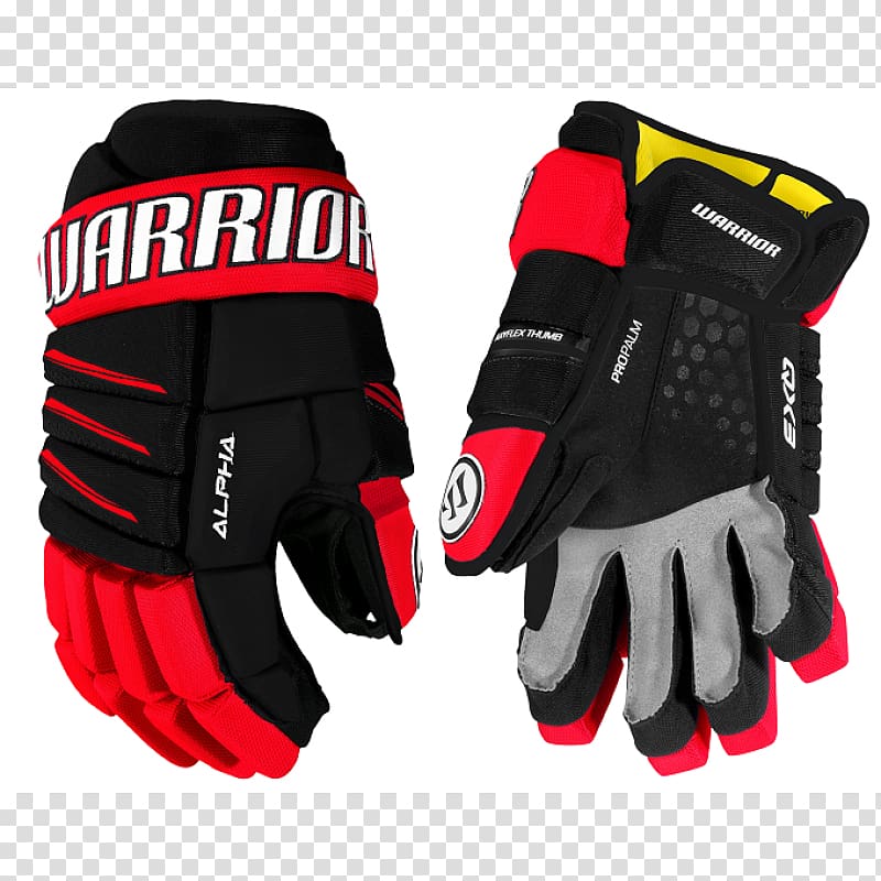Warrior Lacrosse Ice hockey equipment Glove, hockey transparent background PNG clipart