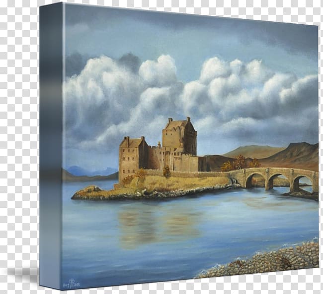 Eilean Donan Castle Painting Work of art Fine art, painting transparent background PNG clipart