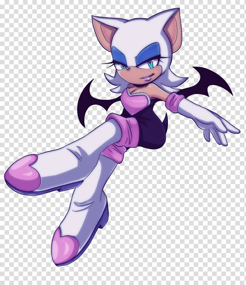 Rouge the Bat Fan art Sonic the Hedgehog, sonic the hedgehog transparent background PNG clipart