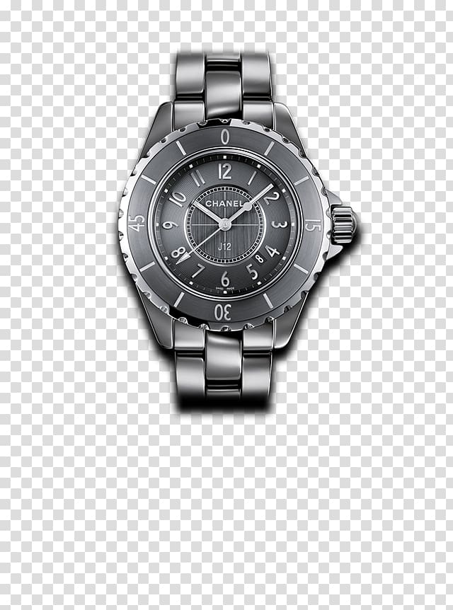 Chanel J12 Watch Clock Jewellery, chanel transparent background PNG clipart