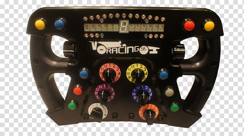 Logitech G27 Formula One Sim racing Steering wheel, car wheel transparent background PNG clipart
