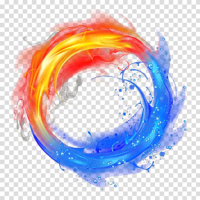 fire and ice transparent background PNG clipart