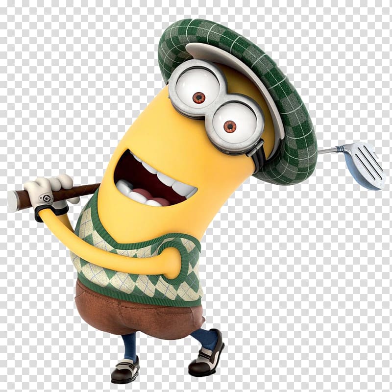 Minion holding baseball bat illustration, Kevin the Minion Stuart the Minion YouTube Minions, minions transparent background PNG clipart