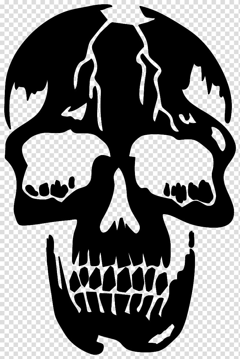 Skull T-shirt Calavera Bandana Head, totenkopf transparent background PNG clipart