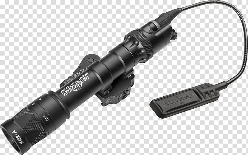 Flashlight SureFire Light-emitting diode Tactical light, flashlight transparent background PNG clipart