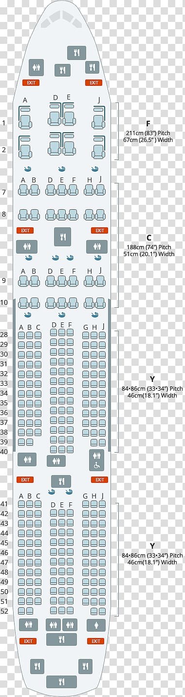 Boeing 777-200ER Boeing 777-300ER Jin Air Korean Air, airplane Seat transparent background PNG clipart