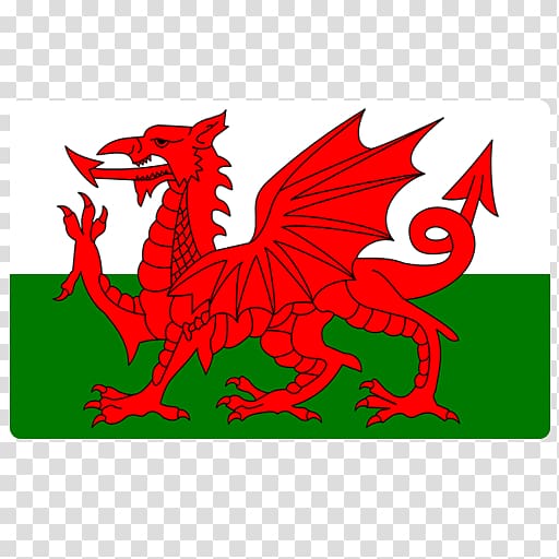 Flag of Wales Welsh Dragon, Flag transparent background PNG clipart