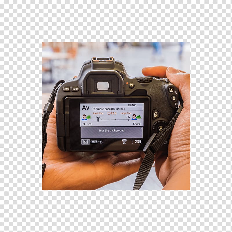 Canon EOS 200D Camera Digital SLR, Camera transparent background PNG clipart
