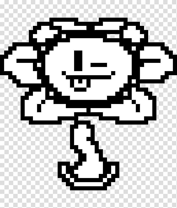 Flowey Happy Face - Undertale Flowey Sprite, HD Png Download - 2100x2100  (#1975432) - PinPng