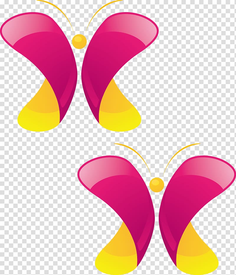 Euclidean , Pink Butterfly positive transparent background PNG clipart