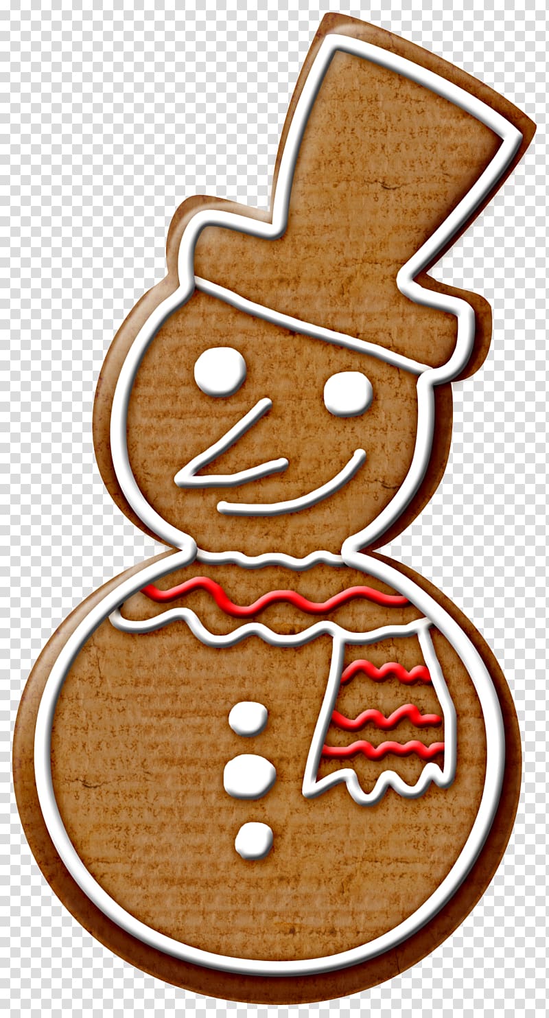 Snowman Christmas, Creative Christmas cartoon snowman cookies transparent background PNG clipart