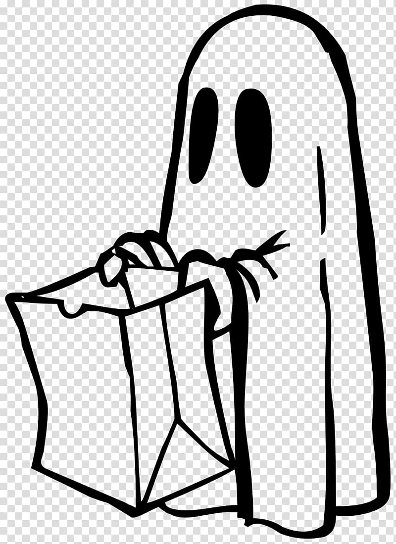 Halloween costume Coloring book Child , Ghost transparent background PNG clipart