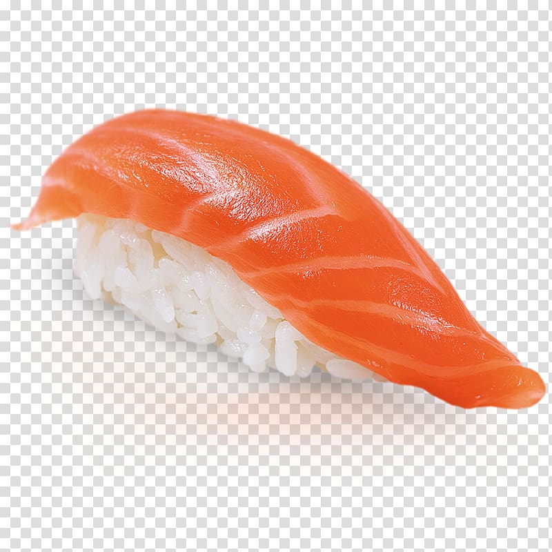 Sushi Sashimi Smoked salmon Salmon as food , sushi transparent background PNG clipart