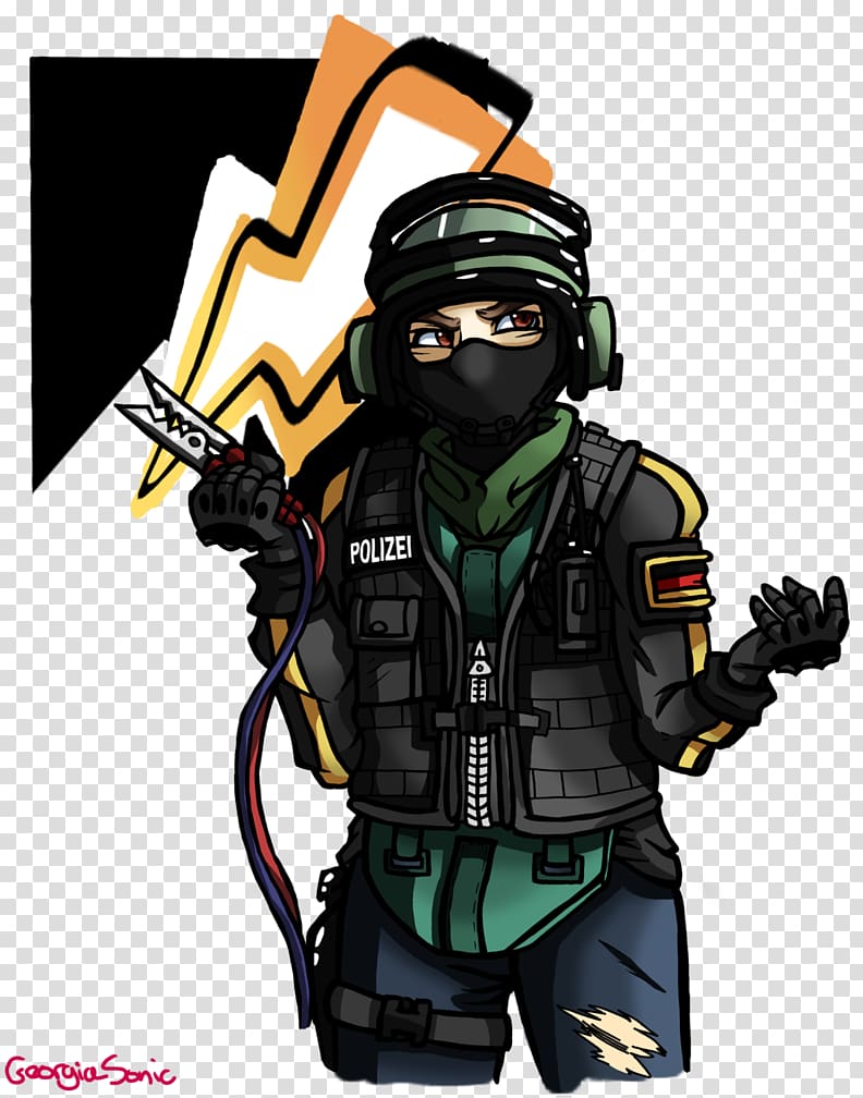 Tom Clancy\'s Rainbow Six Siege Video game GSG 9 Fan art, others transparent background PNG clipart