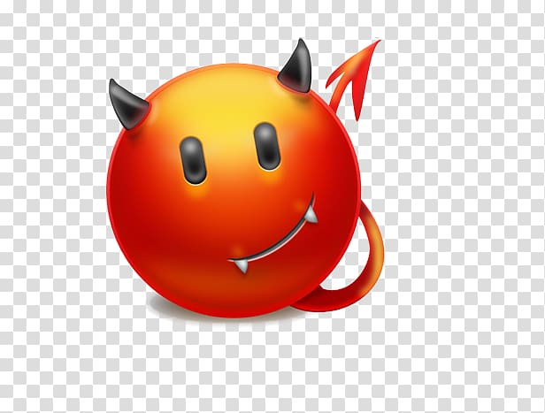 Cartoon Icon, Little Devil transparent background PNG clipart