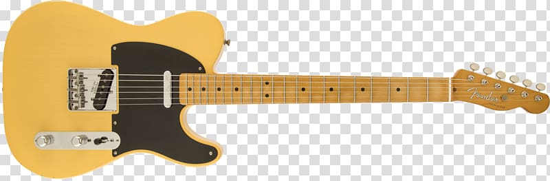 Fender Telecaster Fender Stratocaster Squier Fender Musical Instruments Corporation Guitar, 50\'s transparent background PNG clipart