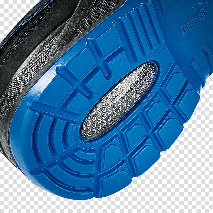 Puma Shoe Sneakers Electric blue Synthetic rubber, technics transparent background PNG clipart