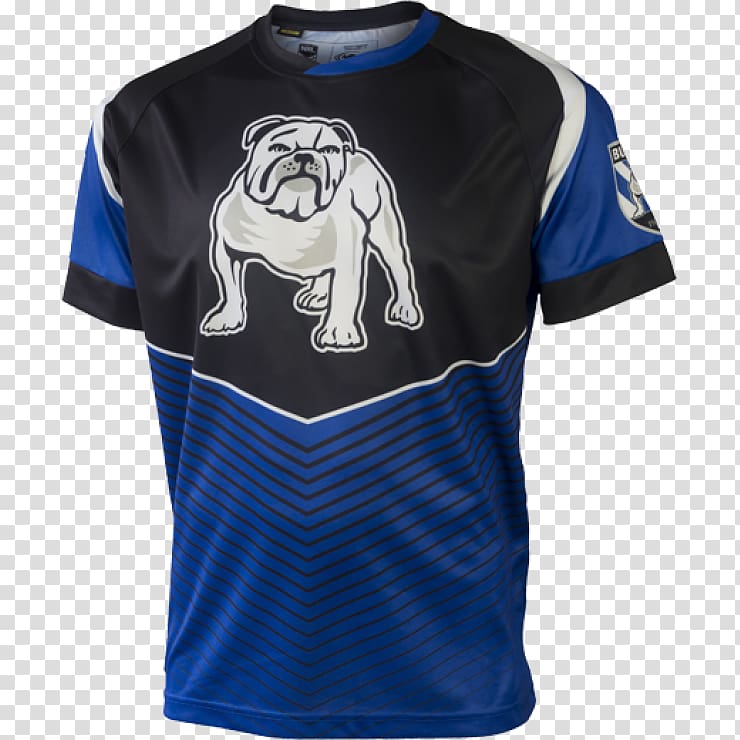 Canterbury-Bankstown Bulldogs T-shirt Sports Fan Jersey National Rugby League, T-shirt transparent background PNG clipart