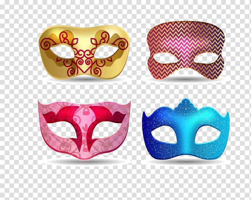 Mask Carnival Euclidean , Beautifully decorated carnival mask transparent background PNG clipart