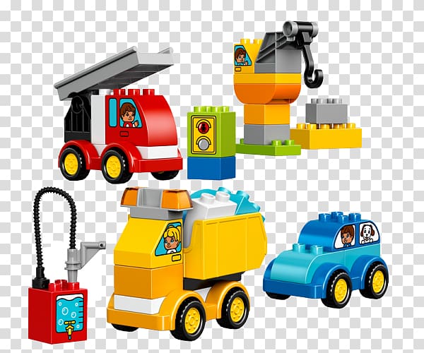 LEGO 10816 DUPLO My First Cars and Trucks Amazon.com Lego Duplo Toy, car transparent background PNG clipart
