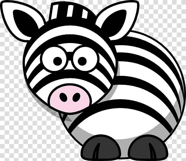 Zebra Cartoon Horse , Animated Zebra transparent background PNG clipart