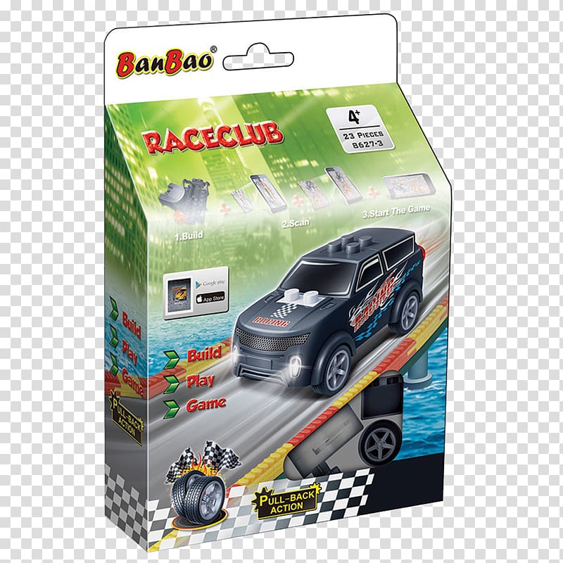 BanBao Building Set Toy block Car Construction set, yi bao pull transparent background PNG clipart