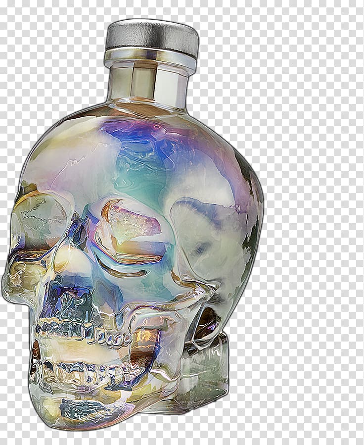 Distilled beverage Crystal Head Vodka Snow Queen Vodka Tequila, vodka transparent background PNG clipart