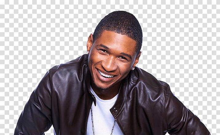 Usher Raymond, Usher Laughing Close Up transparent background PNG clipart