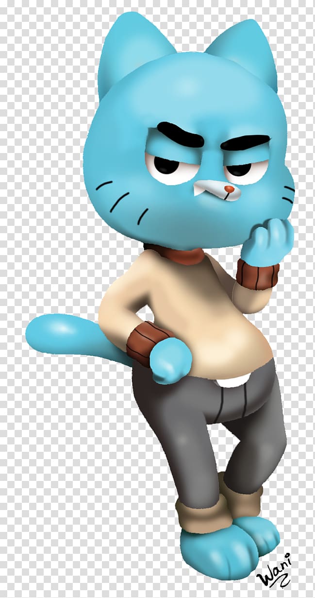 Gumball Watterson Fan art Nicole Watterson, robbed transparent background PNG clipart