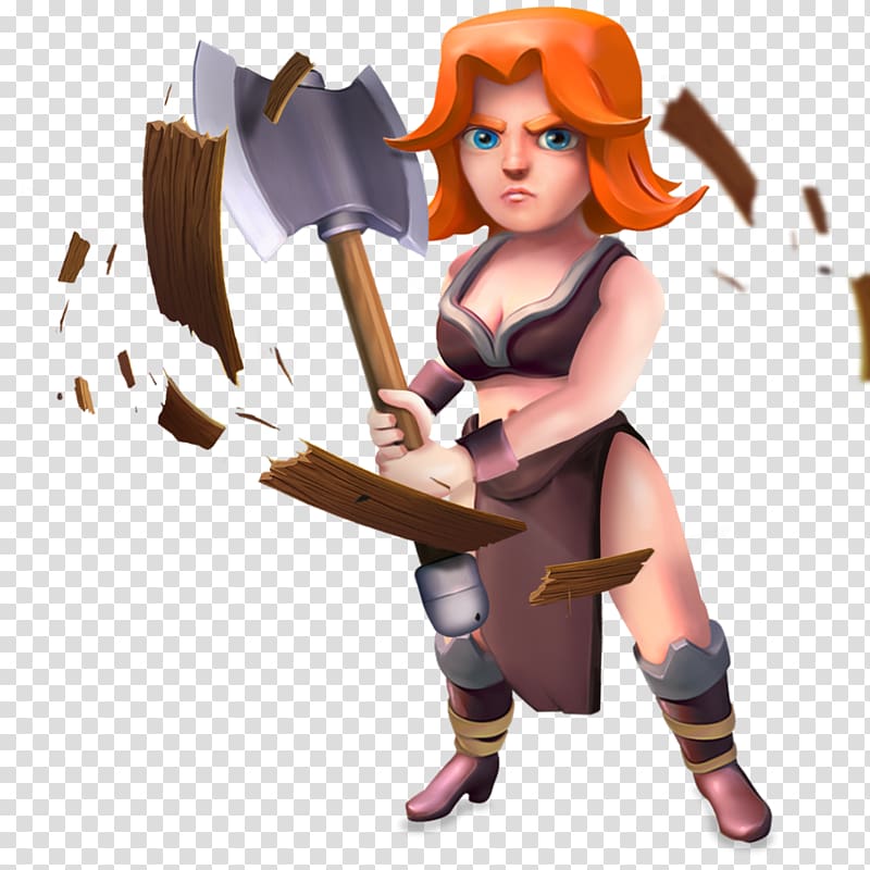 Clash of Clans Clash Royale Valkyrie Brawl Stars Goblin, Clash of Clans transparent background PNG clipart