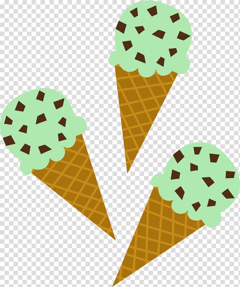 Ice Cream Cones Mint chocolate chip, ice cream transparent background PNG clipart