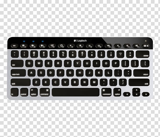 Computer keyboard Apple Wireless Keyboard iPad, silver aluminium windows transparent background PNG clipart