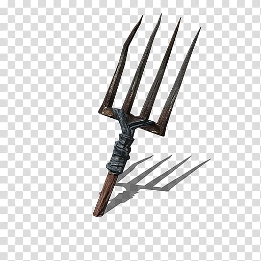 Dark Souls III Weapon Plough Gardening Forks, Dark Souls transparent background PNG clipart