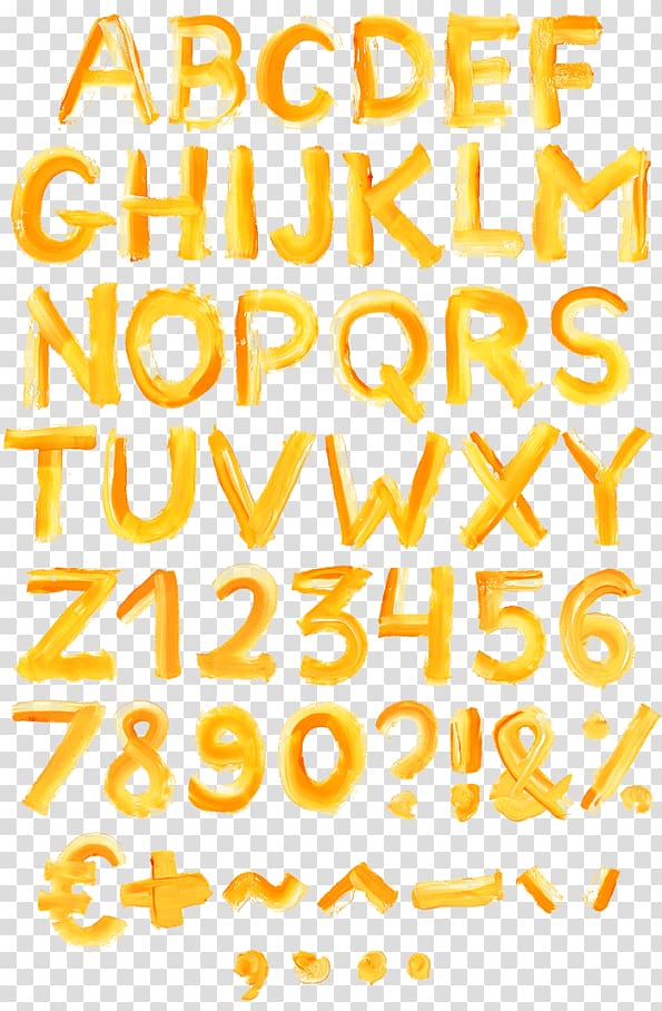 Typeface Typography Donuts Alphabet Font, BrushPaint transparent background PNG clipart