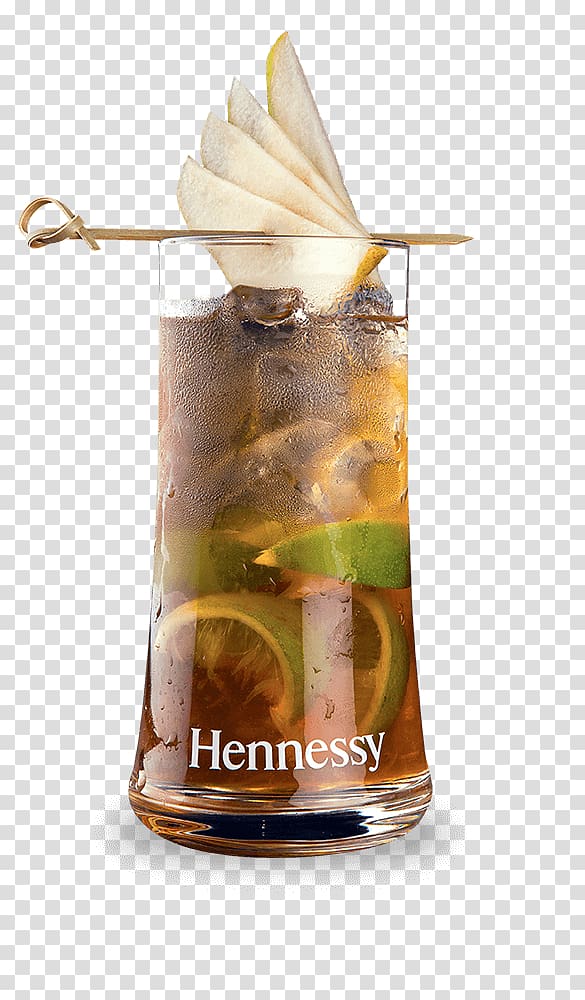 Rum and Coke Cocktail garnish Caipirinha Hennessy, Mixed Drink transparent background PNG clipart